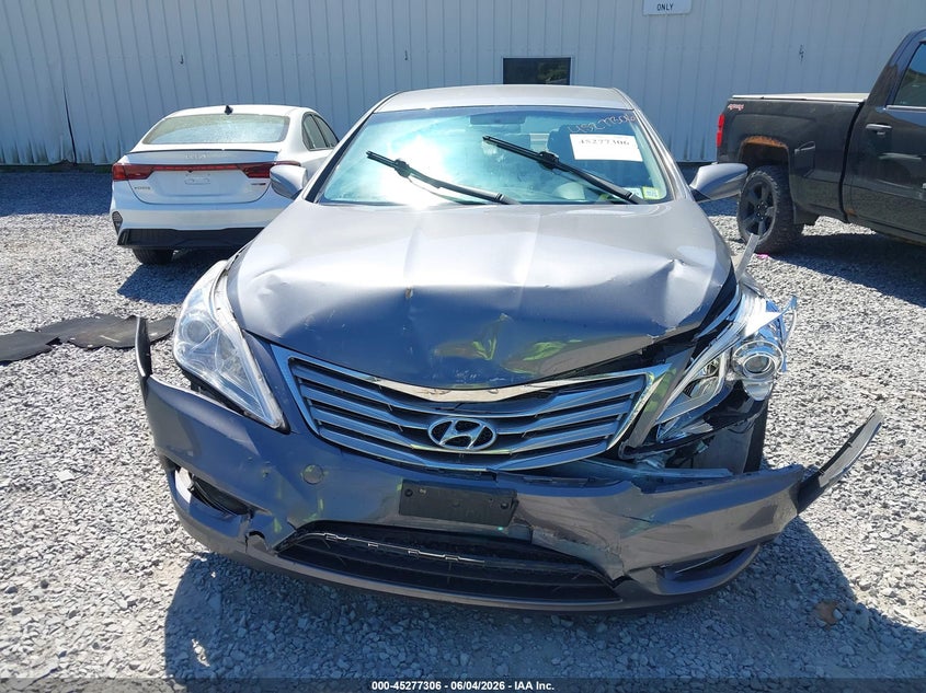 2013 Hyundai Azera VIN KMHFG4JG2DA202813 IAAI salvage auction — FRONT END, Mv-907A (New York), sold $925 on 2026-07-07 (photo 6)
