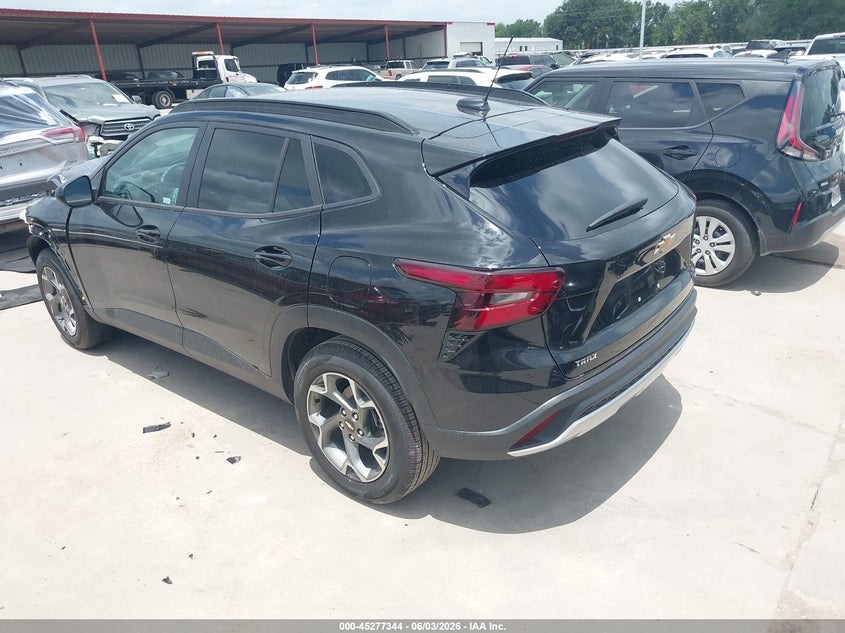 2026 Chevrolet Trax VIN KL77LHEP1TC149401 IAAI salvage auction — FRONT END, Salvage (Texas), sold $125 on 2026-07-28 (photo 3)