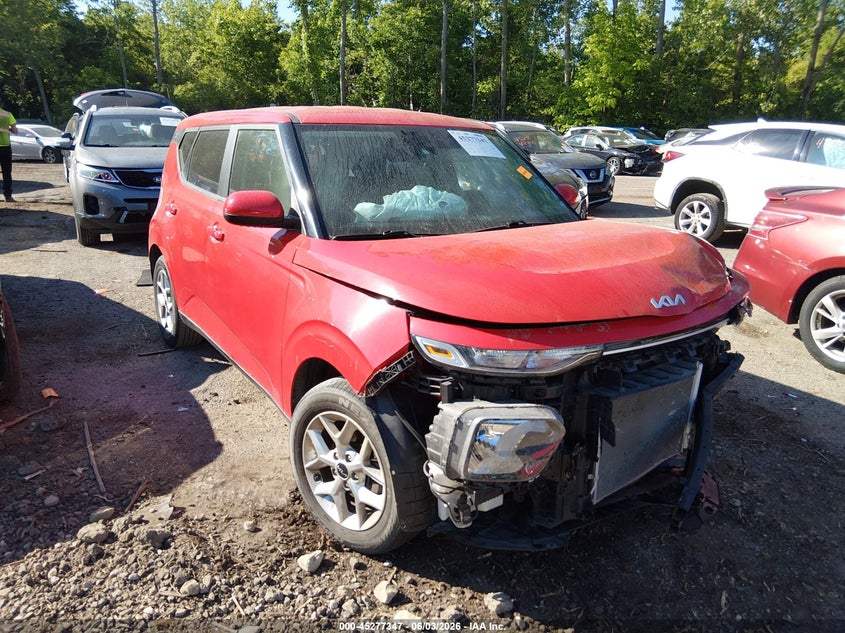 2022 Kia Soul VIN KNDJ23AU8N7169778 IAAI salvage auction — FRONT END, Salvage (Ohio), sold $2,450 on 2026-07-28 (photo 1)