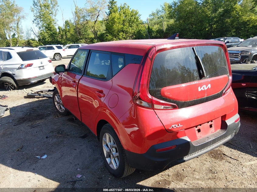 2022 Kia Soul VIN KNDJ23AU8N7169778 IAAI salvage auction — FRONT END, Salvage (Ohio), sold $2,450 on 2026-07-28 (photo 3)
