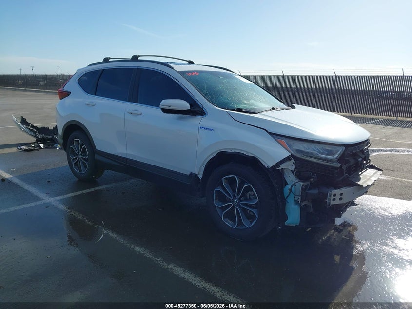 2021 Honda Cr-v VIN 7FART6H52ME017671 IAAI salvage auction — FRONT END, Salvage Title, sold $9,650 on 2026-07-07 (photo 1)