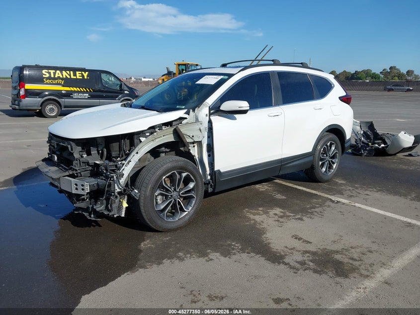 2021 Honda Cr-v VIN 7FART6H52ME017671 IAAI salvage auction — FRONT END, Salvage Title, sold $9,650 on 2026-07-07 (photo 2)