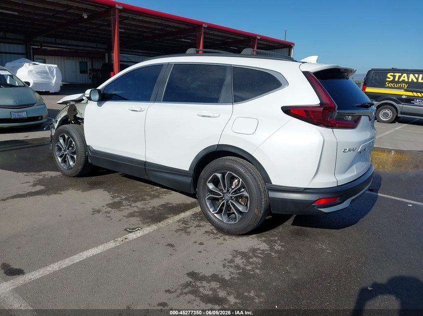 2021 Honda Cr-v VIN 7FART6H52ME017671 IAAI salvage auction — FRONT END, Salvage Title, sold $9,650 on 2026-07-07 (photo 3)