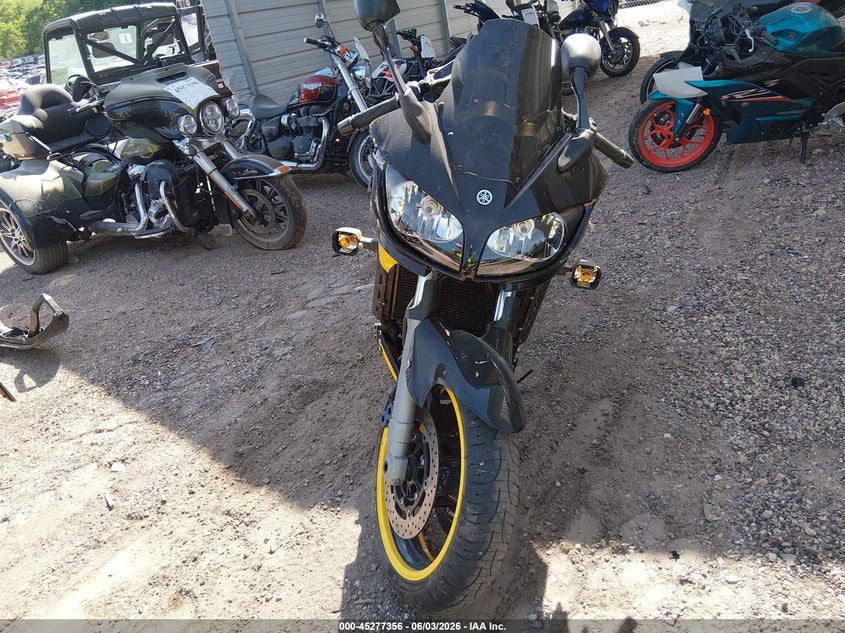 2003 Yamaha Fzs10 VIN JYARN07E73A007581 IAAI salvage auction — LEFT & RIGHT, Junk Bill Of Sale Mv2459 (Wisconsin), sold $400 on 2026-07-22 (photo 5)