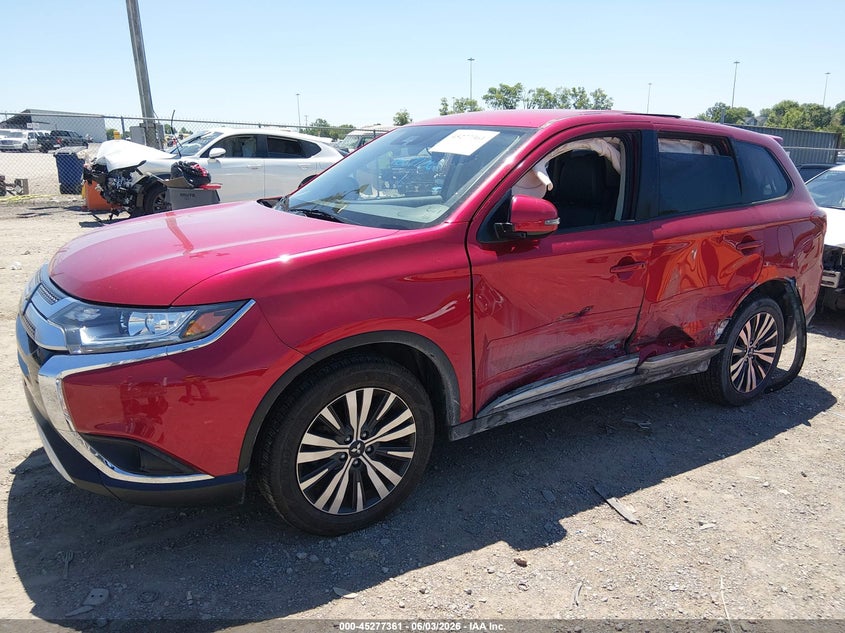2020 Mitsubishi Outlander VIN JA4AD3A34LZ003481 IAAI salvage auction — SIDE, Salvage Title, sold $3,950 on 2026-07-09 (photo 6)