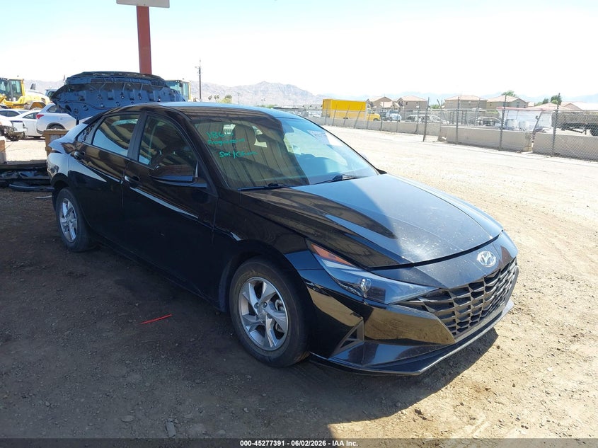 2021 Hyundai Elantra VIN KMHLL4AG6MU156609 IAAI salvage auction — REAR END, Salvage Title, sold $3,800 on 2026-07-14 (photo 1)