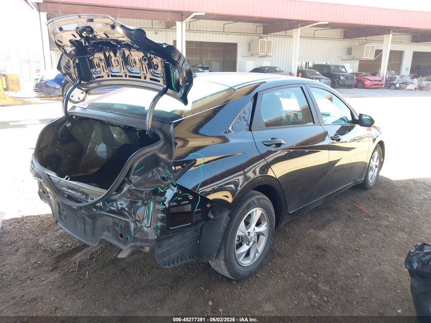 2021 Hyundai Elantra VIN KMHLL4AG6MU156609 IAAI salvage auction — REAR END, Salvage Title, sold $3,800 on 2026-07-14 (photo 6)