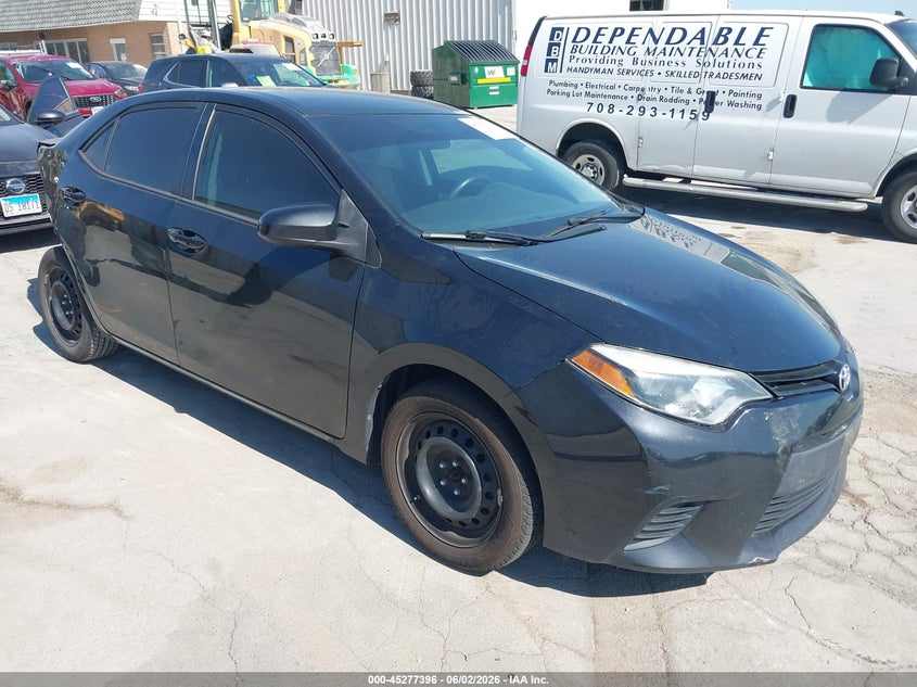 2014 Toyota Corolla VIN 5YFBURHE6EP101607 IAAI salvage auction — REAR END, Salvage Title, sold $1,650 on 2026-07-14 (photo 1)