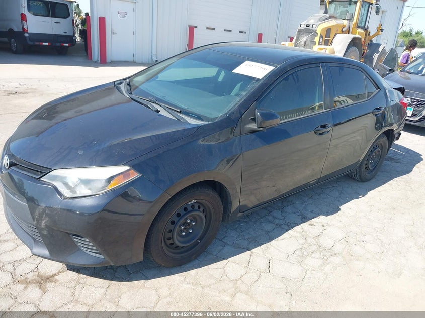 2014 Toyota Corolla VIN 5YFBURHE6EP101607 IAAI salvage auction — REAR END, Salvage Title, sold $1,650 on 2026-07-14 (photo 2)