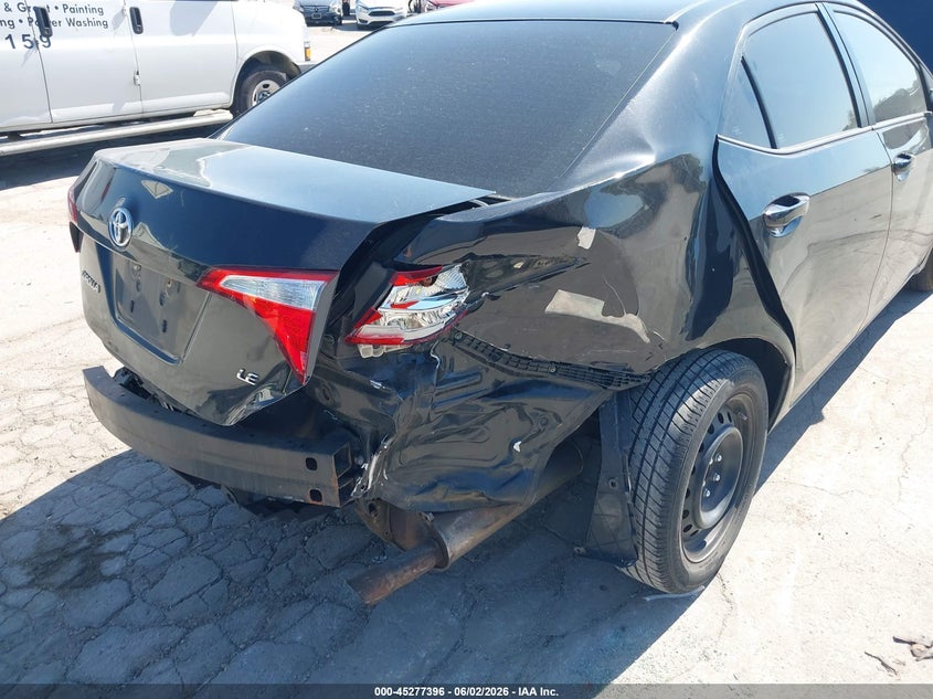 2014 Toyota Corolla VIN 5YFBURHE6EP101607 IAAI salvage auction — REAR END, Salvage Title, sold $1,650 on 2026-07-14 (photo 6)