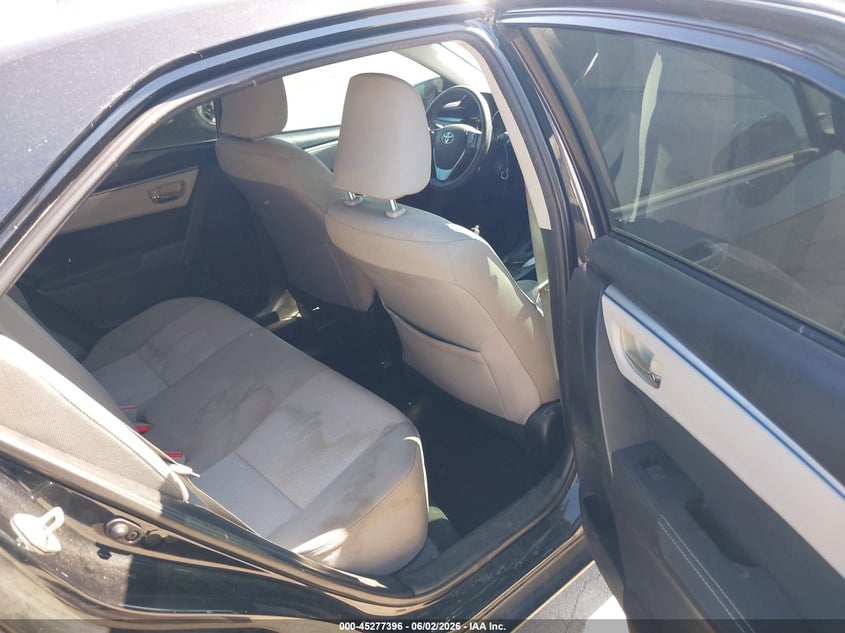 2014 Toyota Corolla VIN 5YFBURHE6EP101607 IAAI salvage auction — REAR END, Salvage Title, sold $1,650 on 2026-07-14 (photo 8)