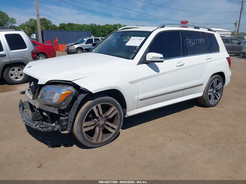 2013 Mercedes-benz Glk-klasse VIN WDCGG5HBXDG128928 IAAI salvage auction — FRONT END, Salvage Title, sold $1,250 on 2026-07-21 (photo 2)