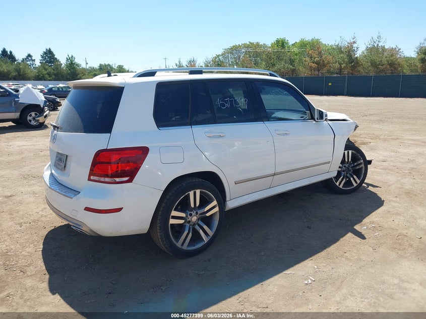 2013 Mercedes-benz Glk-klasse VIN WDCGG5HBXDG128928 IAAI salvage auction — FRONT END, Salvage Title, sold $1,250 on 2026-07-21 (photo 4)