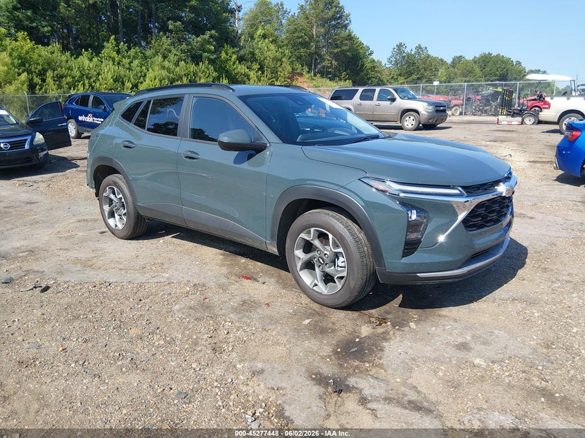 2026 Chevrolet Trax VIN KL77LHEP8TC068783 IAAI salvage auction — REAR END, Salvage Title, sold $4,600 on 2026-07-29 (photo 1)