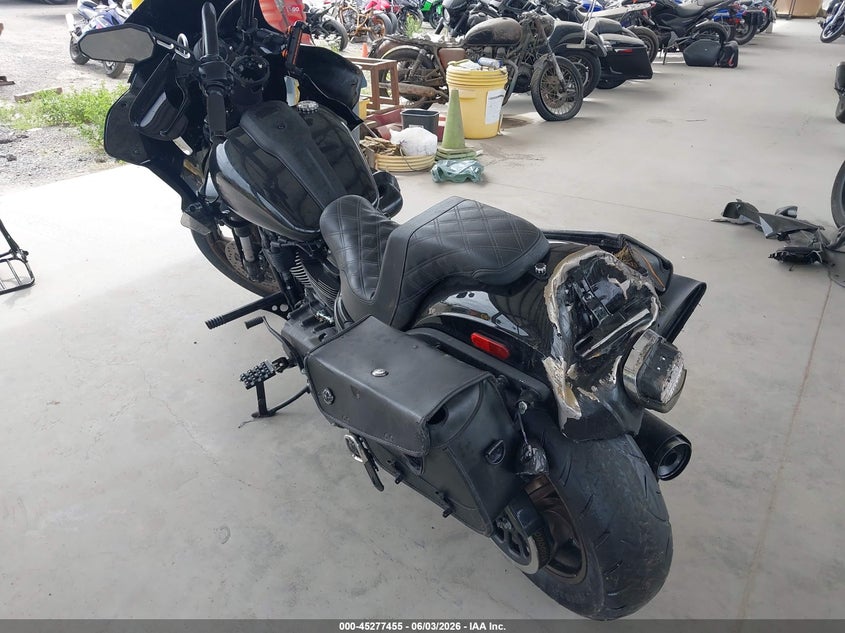 2023 Harley-davidson Low rider VIN 1HD1YWZ10PB038904 IAAI salvage auction — FRONT & REAR, Salvage Title, sold $3,750 on 2026-07-08 (photo 3)