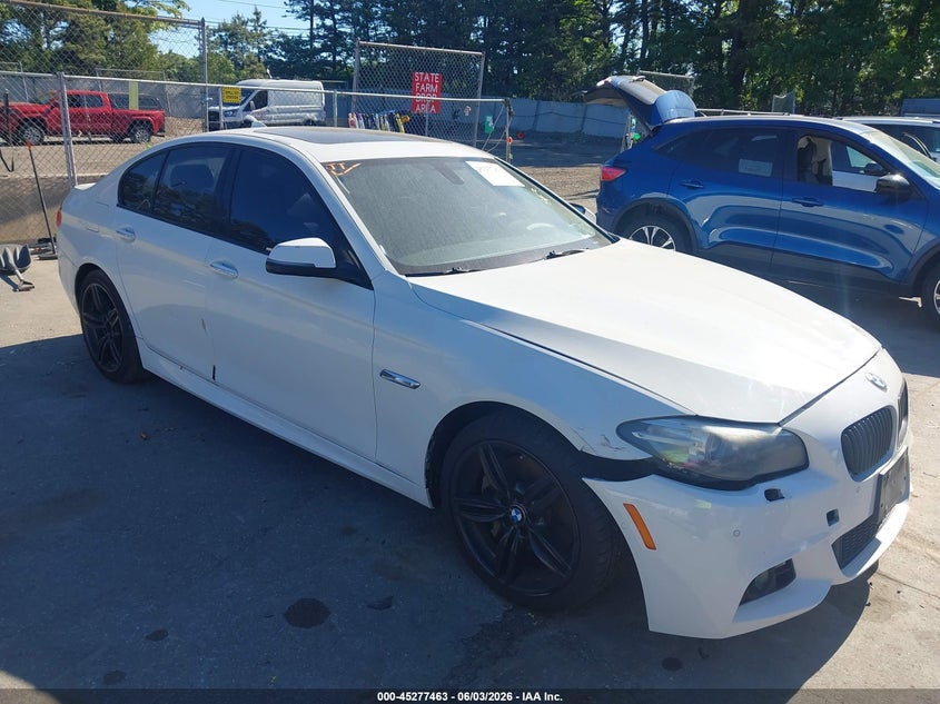 2015 BMW 5er VIN WBAKP9C55FD979903 IAAI salvage auction — FRONT END, Salvage Title, sold $1,250 on 2026-07-21 (photo 1)