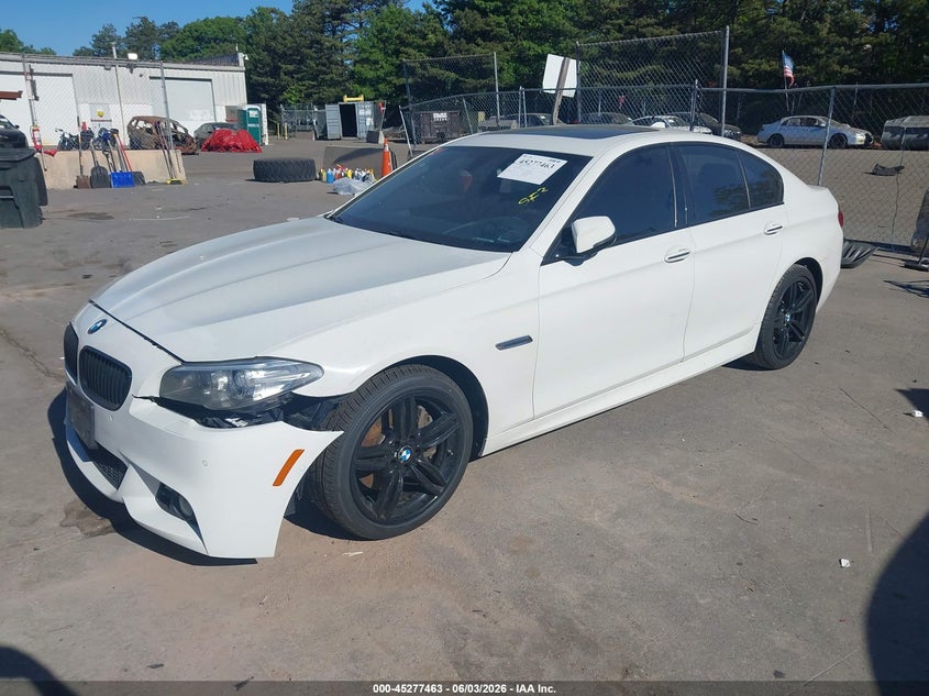 2015 BMW 5er VIN WBAKP9C55FD979903 IAAI salvage auction — FRONT END, Salvage Title, sold $1,250 on 2026-07-21 (photo 2)
