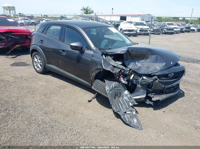2017 Mazda Cx-3 VIN JM1DKFB78H0172930 IAAI salvage auction — FRONT END, Salvage Title, sold $775 on 2026-07-06 (photo 1)