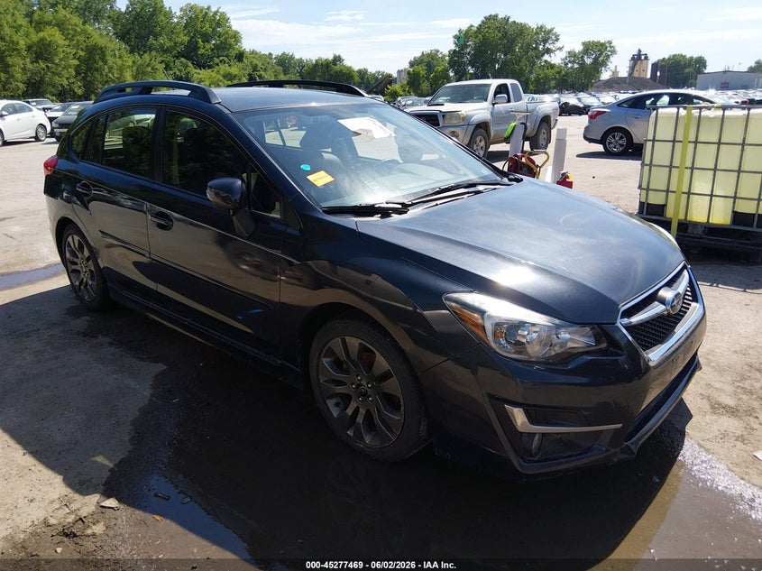 2015 Subaru Impreza VIN JF1GPAZ65F8316372 IAAI salvage auction — FRESH WATER, Salvage (Missouri), sold $650 on 2026-07-29 (photo 1)