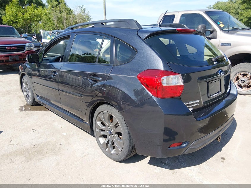 2015 Subaru Impreza VIN JF1GPAZ65F8316372 IAAI salvage auction — FRESH WATER, Salvage (Missouri), sold $650 on 2026-07-29 (photo 3)