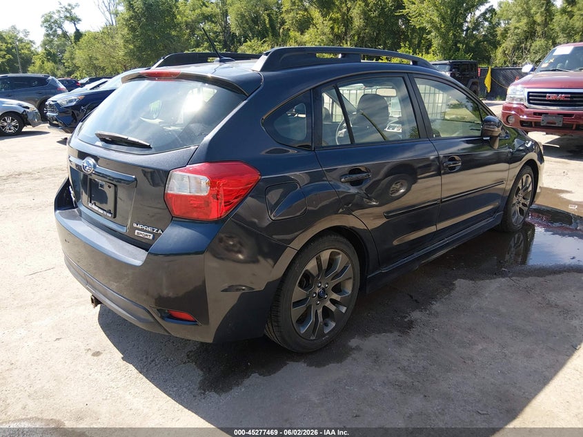 2015 Subaru Impreza VIN JF1GPAZ65F8316372 IAAI salvage auction — FRESH WATER, Salvage (Missouri), sold $650 on 2026-07-29 (photo 4)