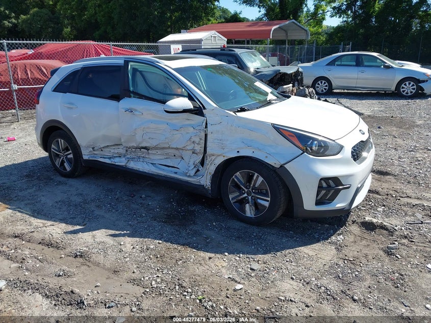 2020 Kia Niro VIN KNDCE3LC3L5400017 IAAI salvage auction — SIDE, Salvage (Georgia), sold $3,450 on 2026-07-31 (photo 1)