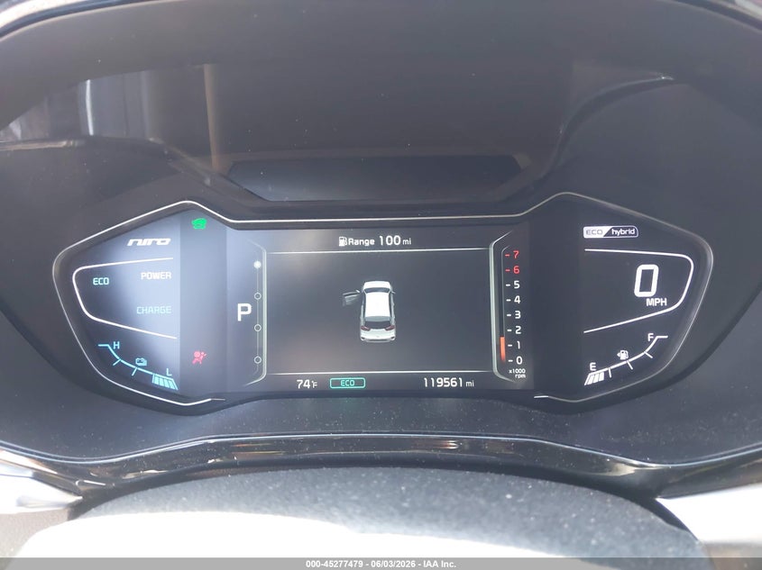 2020 Kia Niro VIN KNDCE3LC3L5400017 IAAI salvage auction — SIDE, Salvage (Georgia), sold $3,450 on 2026-07-31 (photo 7)