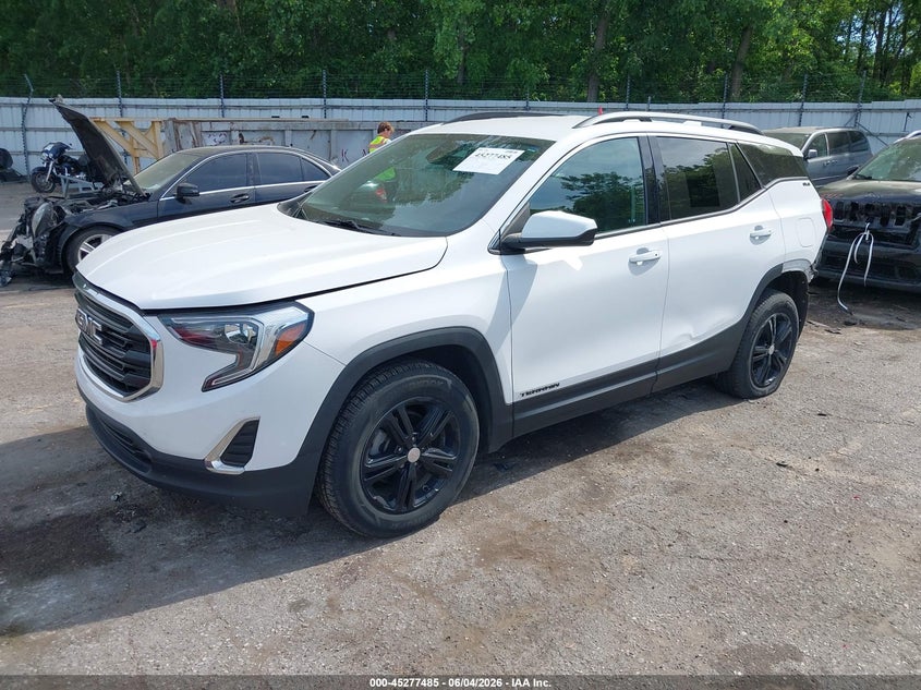 2020 Gmc Terrain VIN 3GKALTEV9LL187462 IAAI salvage auction — REAR END, Clear (Michigan), sold $3,900 on 2026-07-09 (photo 2)