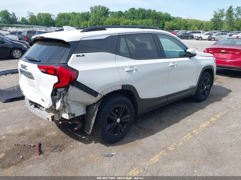 2020 Gmc Terrain VIN 3GKALTEV9LL187462 IAAI salvage auction — REAR END, Clear (Michigan), sold $3,900 on 2026-07-09 (photo 4)