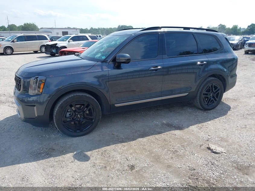 2023 Kia Telluride VIN 5XYP5DGCXPG397180 IAAI salvage auction — HAIL, Salvage Title, sold $21,050 on 2026-07-13 (photo 2)