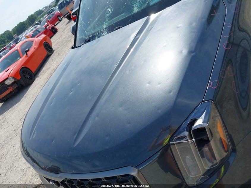 2023 Kia Telluride VIN 5XYP5DGCXPG397180 IAAI salvage auction — HAIL, Salvage Title, sold $21,050 on 2026-07-13 (photo 6)