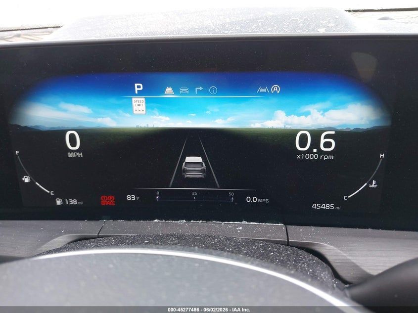2023 Kia Telluride VIN 5XYP5DGCXPG397180 IAAI salvage auction — HAIL, Salvage Title, sold $21,050 on 2026-07-13 (photo 7)