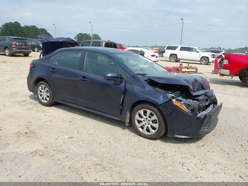 2025 Toyota Corolla VIN 5YFB4MDE8SP311713 IAAI salvage auction — FRONT & REAR, Salvage (Georgia), sold $5,200 on 2026-07-30 (photo 1)