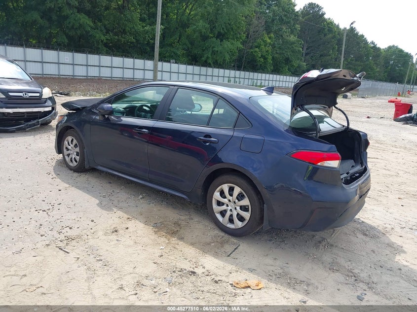 2025 Toyota Corolla VIN 5YFB4MDE8SP311713 IAAI salvage auction — FRONT & REAR, Salvage (Georgia), sold $5,200 on 2026-07-30 (photo 3)