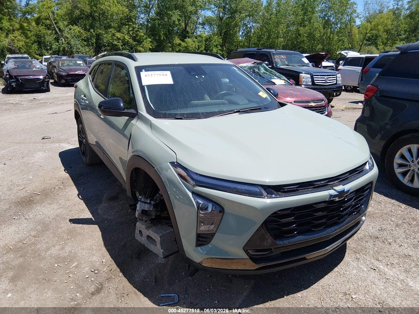2024 Chevrolet Trax VIN KL77LKE20RC207105 IAAI salvage auction — RIGHT FRONT, Salvage Title, sold $7,400 on 2026-07-17 (photo 1)