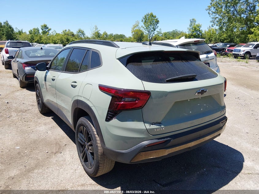 2024 Chevrolet Trax VIN KL77LKE20RC207105 IAAI salvage auction — RIGHT FRONT, Salvage Title, sold $7,400 on 2026-07-17 (photo 3)