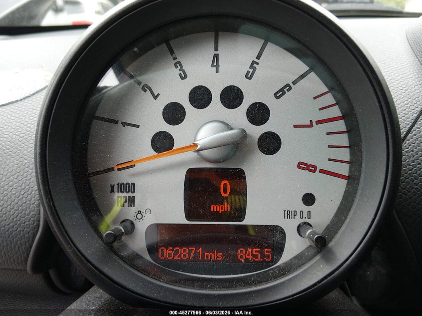 2014 Mini Countryman VIN WMWZC5C59EWP41428 IAAI salvage auction — WATER/FLOOD, Salvage Title, sold $600 on 2026-07-29 (photo 7)