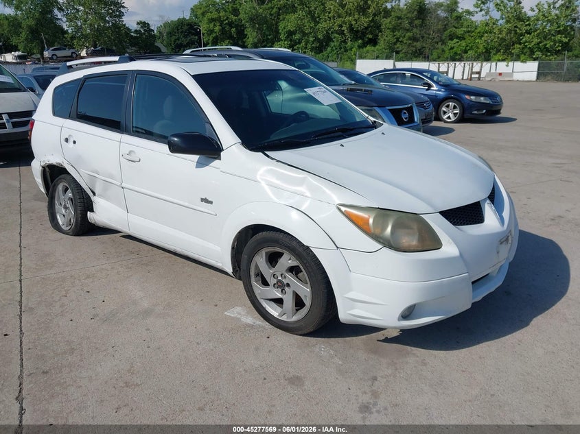 2003 Pontiac Vibe VIN 5Y2SL62883Z476549 IAAI salvage auction — NORMAL WEAR, Clear (Illinois), sold $400 on 2026-07-14 (photo 1)