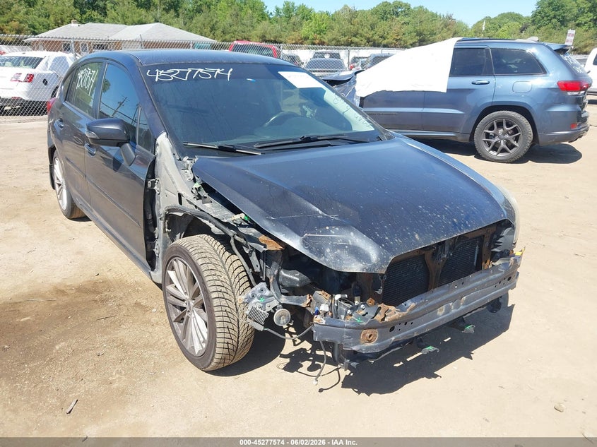 2015 Subaru Impreza VIN JF1GPAM62FH210873 IAAI salvage auction — FRONT END, Salvage Title, sold $225 on 2026-07-23 (photo 6)