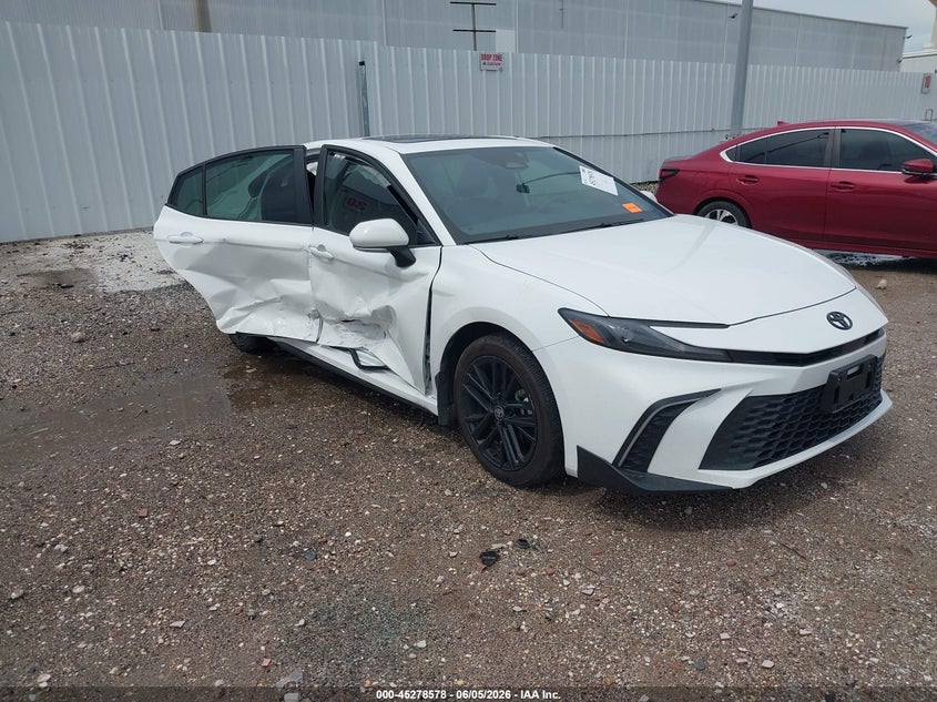 2026 Toyota Camry VIN 4T1DAACK4TU220350 IAAI salvage auction — RIGHT SIDE, Original (Texas), sold $11,000 on 2026-07-30 (photo 1)