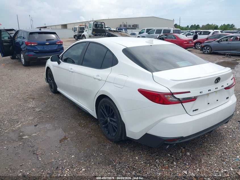 2026 Toyota Camry VIN 4T1DAACK4TU220350 IAAI salvage auction — RIGHT SIDE, Original (Texas), sold $11,000 on 2026-07-30 (photo 3)