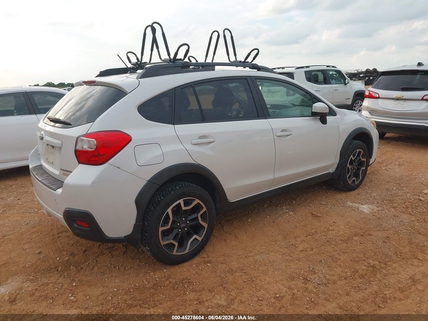 2016 Subaru Xv VIN JF2GPABCXGH346870 IAAI salvage auction — HAIL, Salvage Title, sold $25 on 2026-07-30 (photo 4)