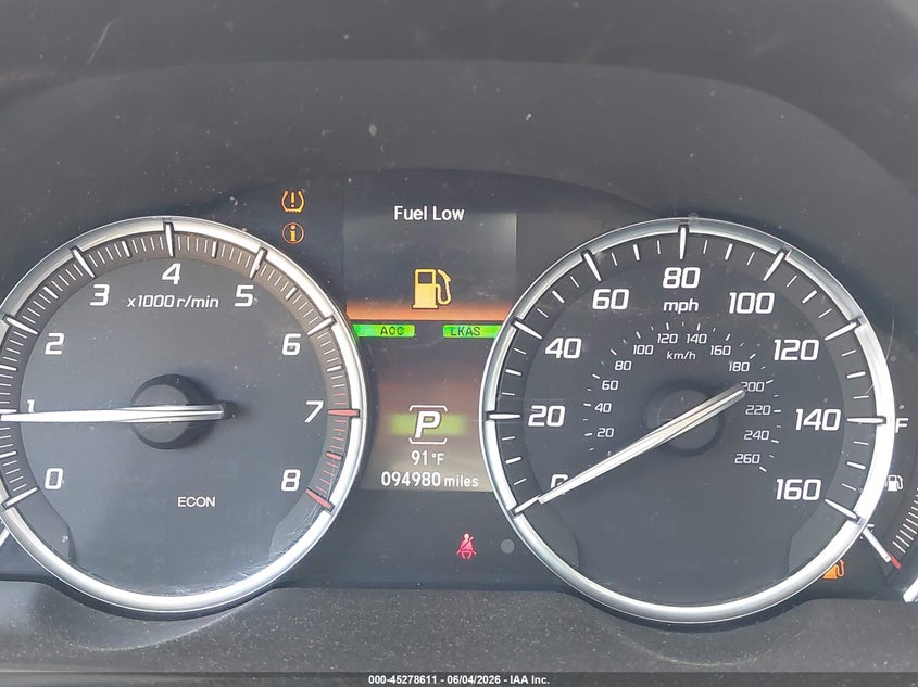 2018 Acura Tlx VIN 19UUB3F70JA000062 IAAI salvage auction — SIDE, Salvage (Massachusetts), sold $2,200 on 2026-07-25 (photo 7)