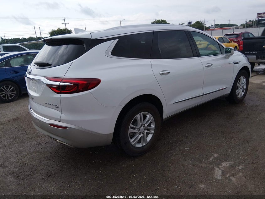 2018 Buick Enclave VIN 5GAEVBKWXJJ180685 IAAI salvage auction — HAIL, Salvage Title, sold $5,500 on 2026-07-10 (photo 4)