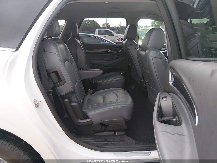 2018 Buick Enclave VIN 5GAEVBKWXJJ180685 IAAI salvage auction — HAIL, Salvage Title, sold $5,500 on 2026-07-10 (photo 8)