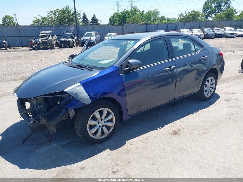 2015 Toyota Corolla VIN 5YFBURHE6FP270950 IAAI salvage auction — NORMAL WEAR, Clear (Illinois), sold $1,925 on 2026-07-06 (photo 2)