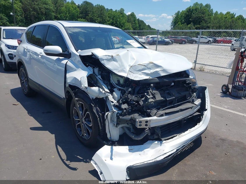 2022 Honda Cr-v VIN 7FARW1H57NE024725 IAAI salvage auction — FRONT END, Salvage Title, sold $11,150 on 2026-07-15 (photo 1)