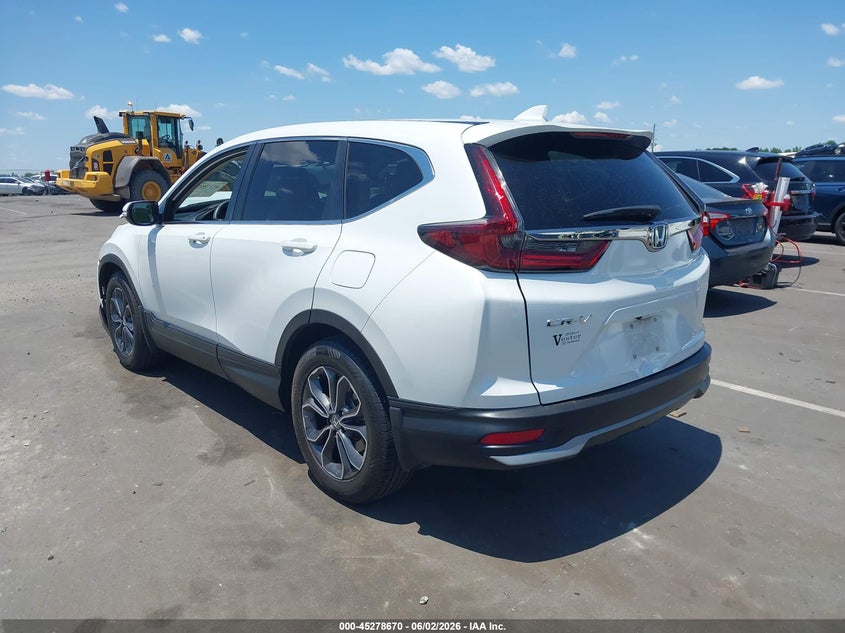 2022 Honda Cr-v VIN 7FARW1H57NE024725 IAAI salvage auction — FRONT END, Salvage Title, sold $11,150 on 2026-07-15 (photo 3)