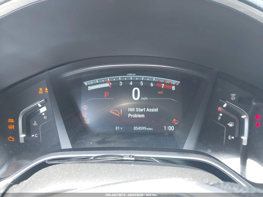 2022 Honda Cr-v VIN 7FARW1H57NE024725 IAAI salvage auction — FRONT END, Salvage Title, sold $11,150 on 2026-07-15 (photo 7)