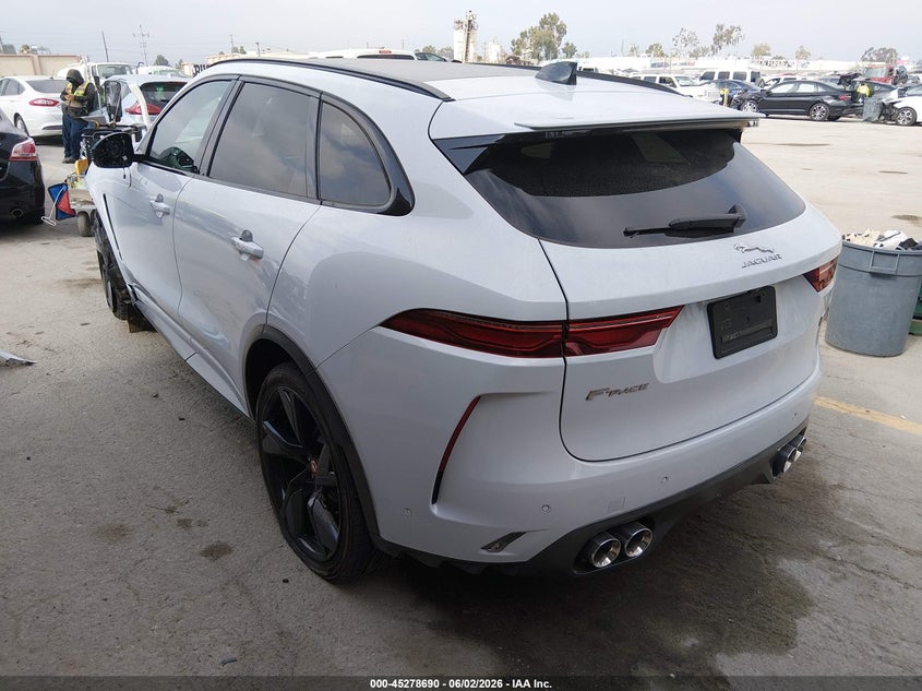 2021 Jaguar F-pace VIN SADCZ2EE2MA680944 IAAI salvage auction — FRONT END, Salvage (South Carolina), sold $425 on 2026-07-29 (photo 3)